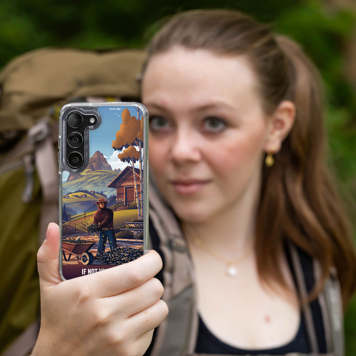 Smokey Bear Classic HD Samsung Galaxy S23 Phone Case