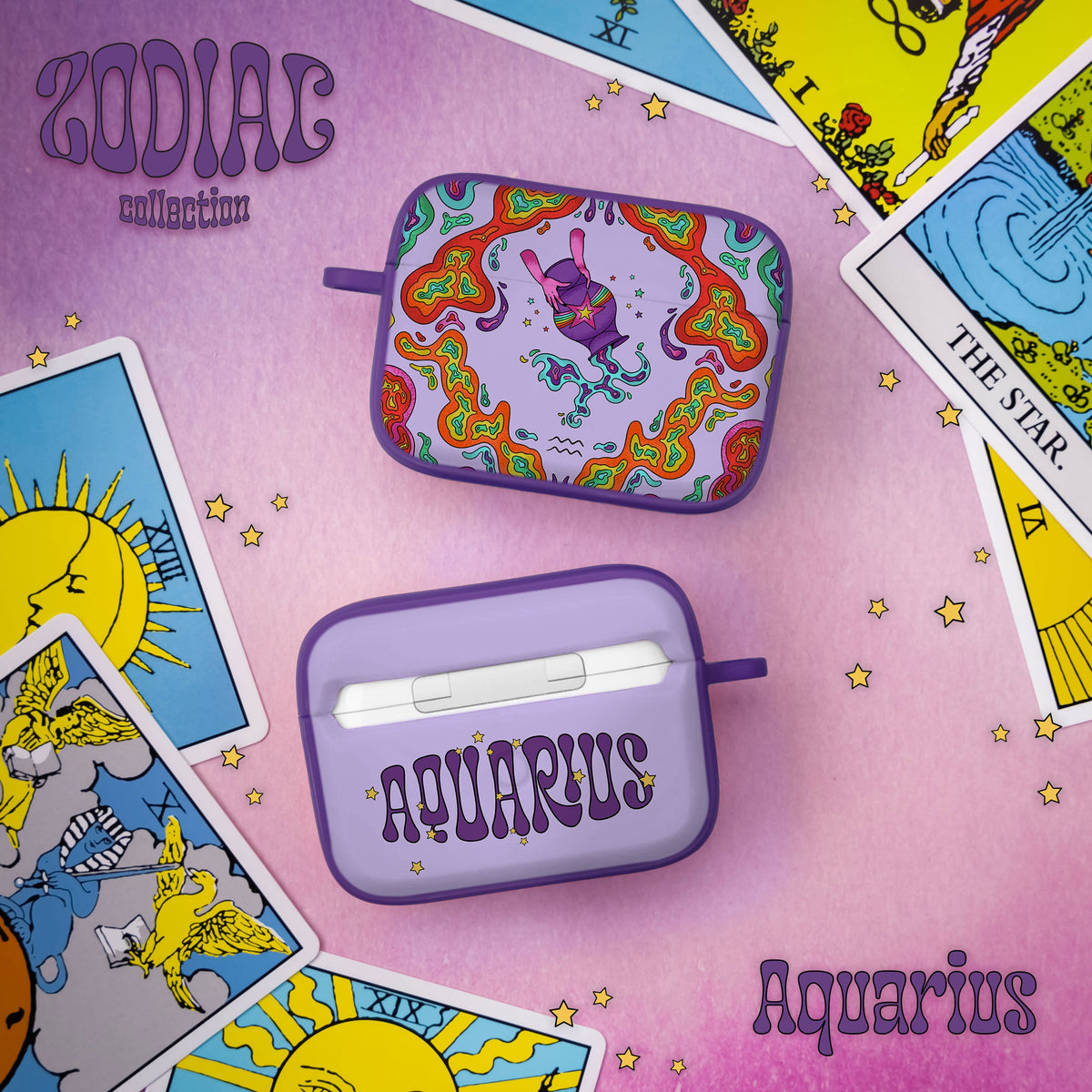 Zodiac Collection HDX Apple AirPods Pro 1 & 2 Case Cover