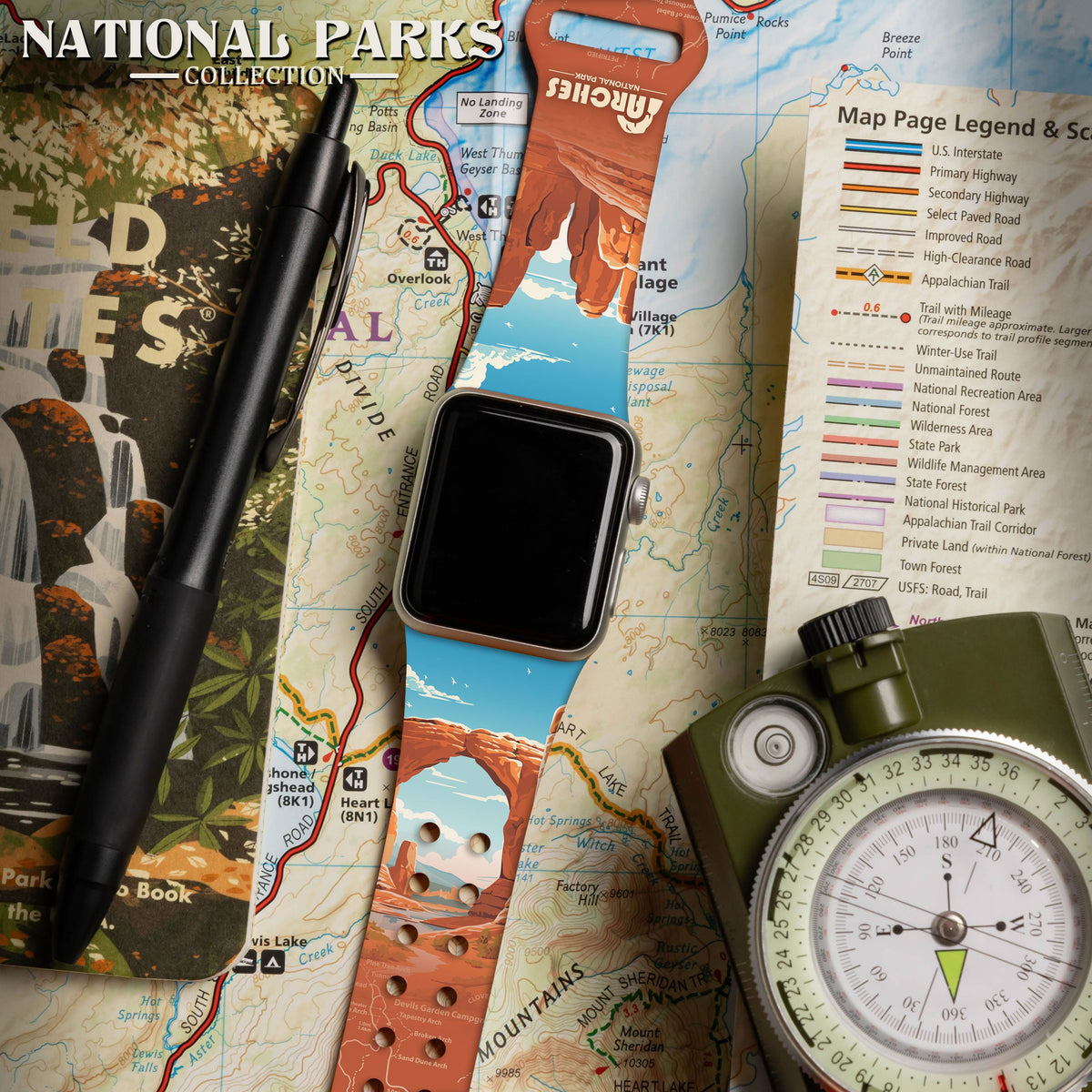 National Parks Arches HD Apple Watch Band
