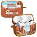 National Parks Arches HDX Apple Airpods Pro 1 & 2 Case Cover - Arleathercraft Arches