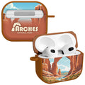 National Parks Arches HDX Apple Airpods Gen 3 Case Cover - Arleathercraft Arches