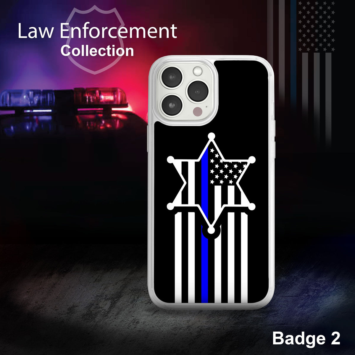 Law Enforcement HD Apple iPhone 13 Mag-Safe Phone Case