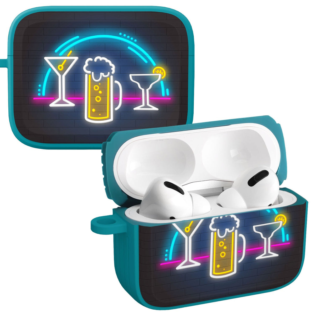 Wine, Beer, & Booze HDX Apple AirPods Pro 1 & 2 Case Cover