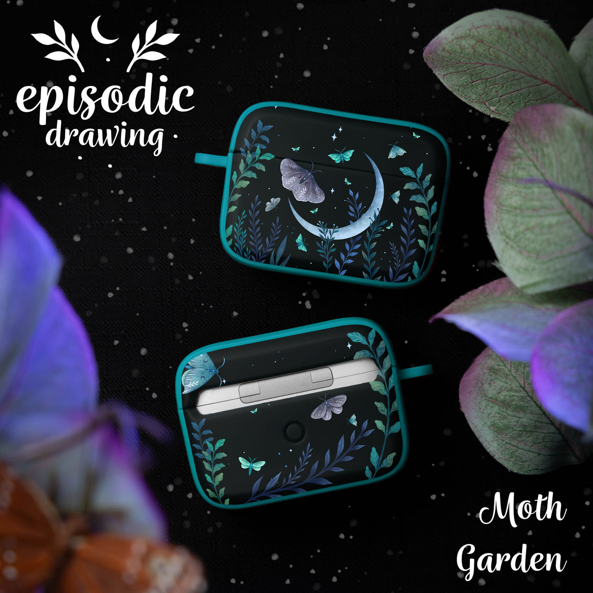Episodic Drawing Enchanted Collection HDX Apple AirPods Pro 1 & 2 Case Cover