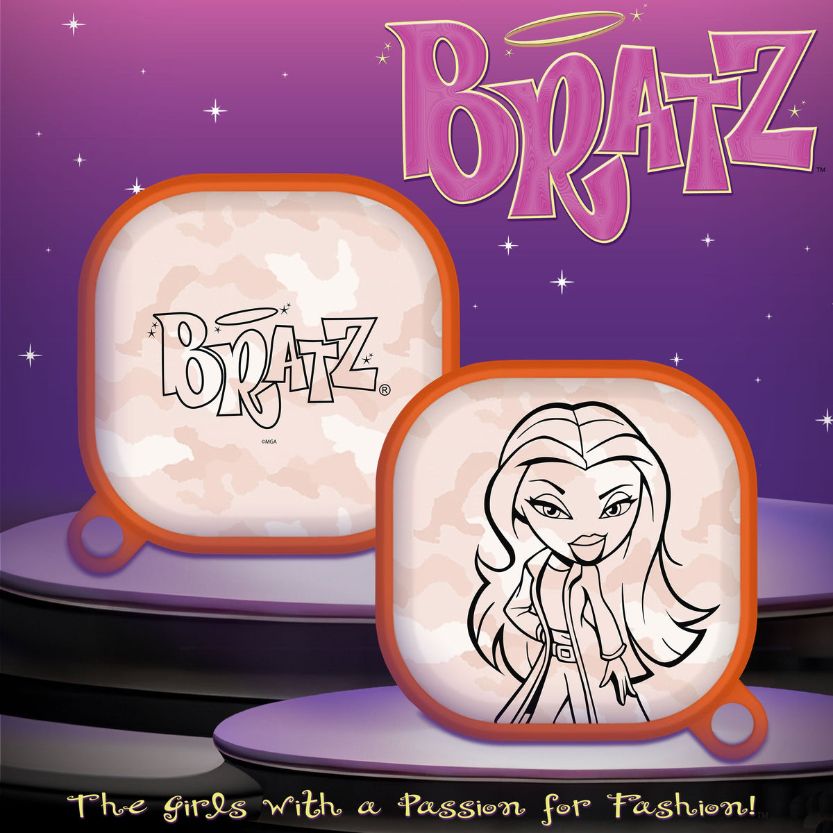 Bratz® Passion For Fashion HDX Samsung Galaxy Buds Pro & Buds Live Case Cover