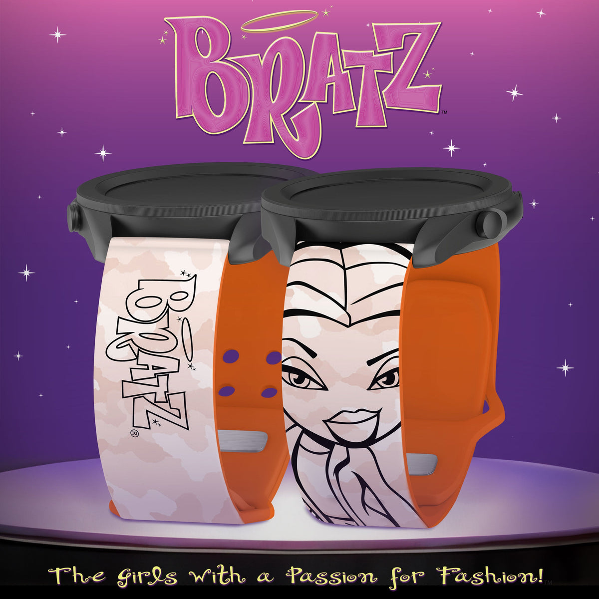Bratz® Passion For Fashion HD  Watchband for Samsung, Garmin, Fossil, and More