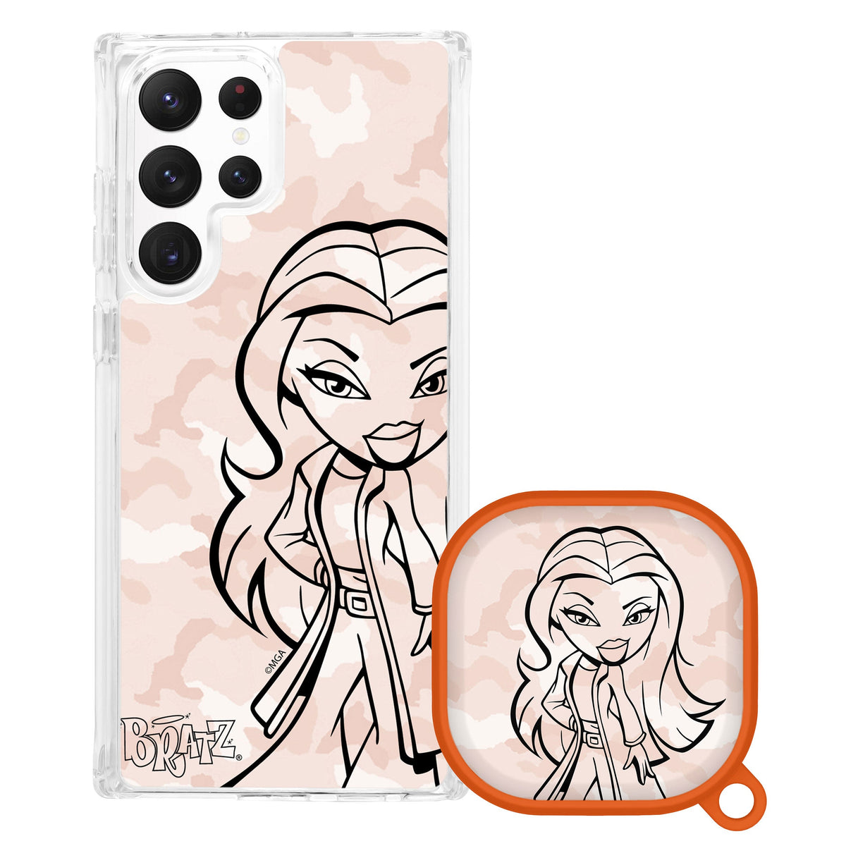 Bratz® Passion For Fashion HD Samsung Galaxy S22 Series and Buds Pro Combo Package