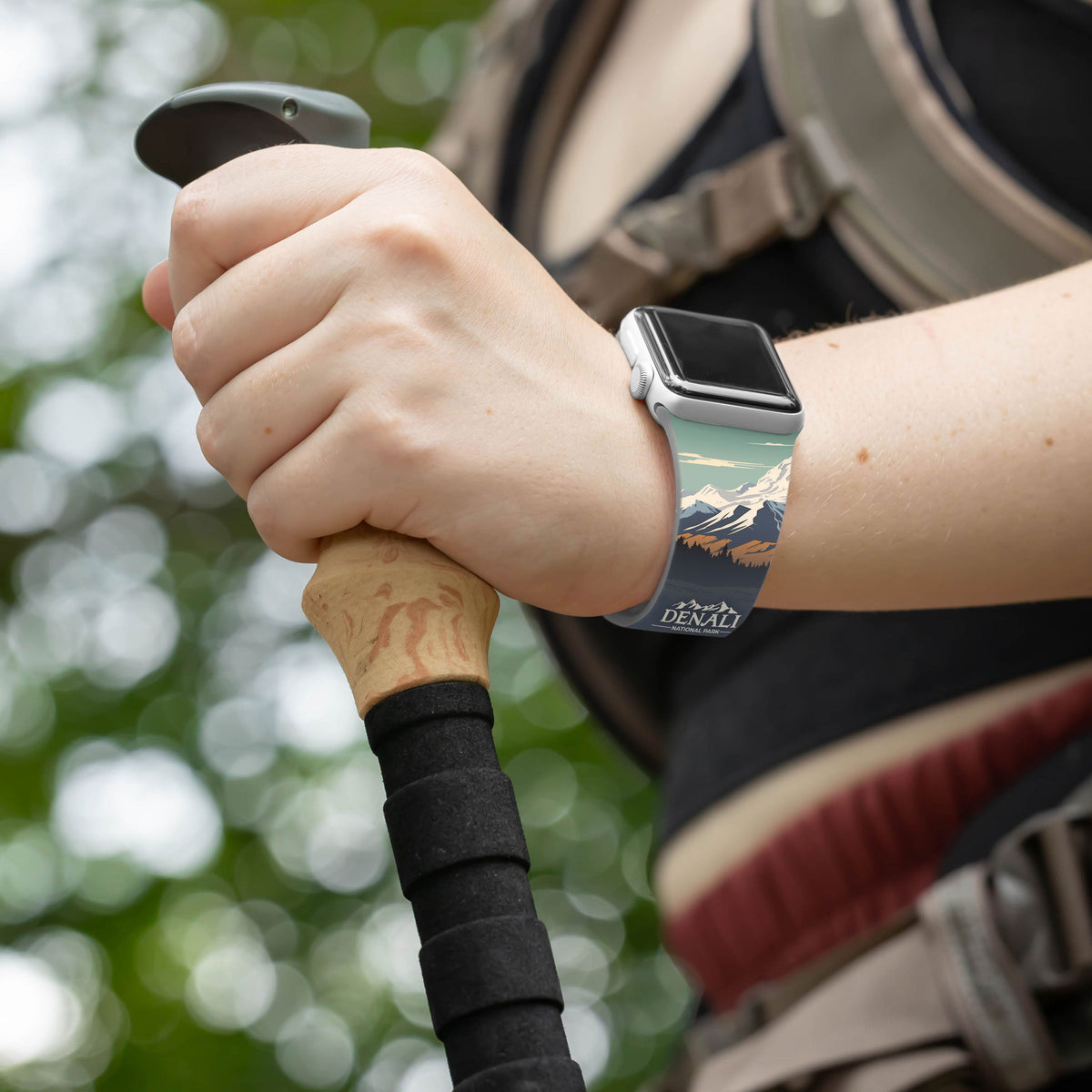 National Parks Denali HD Apple Watch Band
