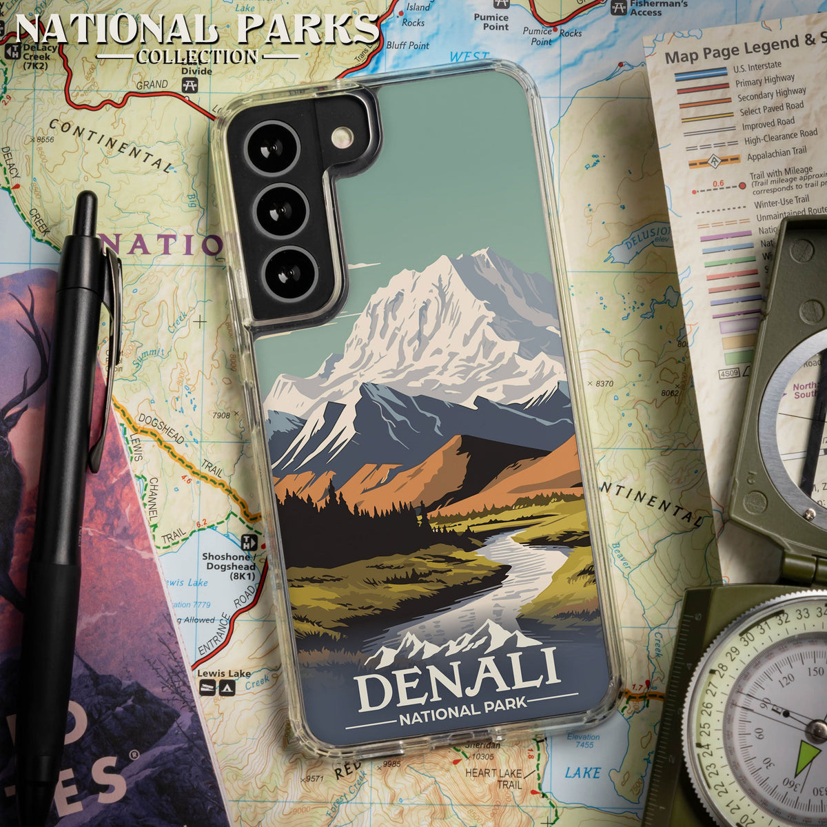 National Parks Denali HD Samsung Galaxy S22 Phone Case