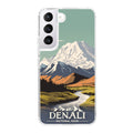 National Parks Denali HD Samsung Galaxy S22 Phone Case - Arleathercraft Denali / Galaxy S22 Ultra