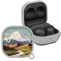 National Parks Denali HDX Samsung Galaxy Buds Pro & Buds Live Case Cover - Arleathercraft Denali