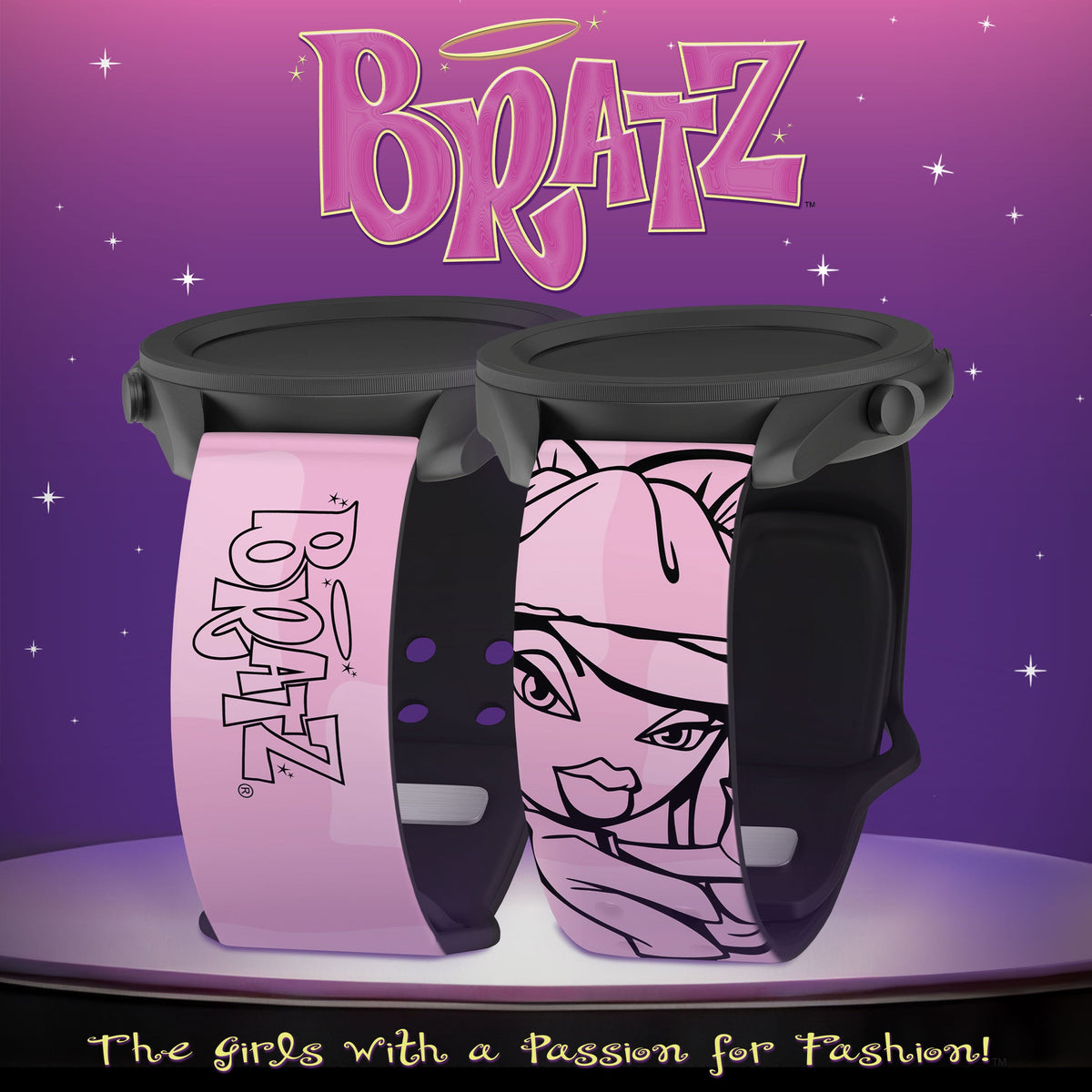 Bratz® Passion For Fashion HD  Watchband for Samsung, Garmin, Fossil, and More