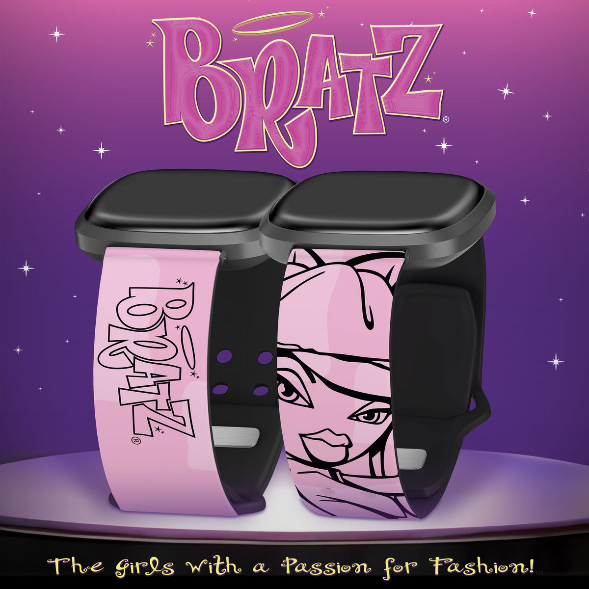 Bratz® Passion For Fashion HD Fitbit Versa 3 & Sense 1 Watch Band