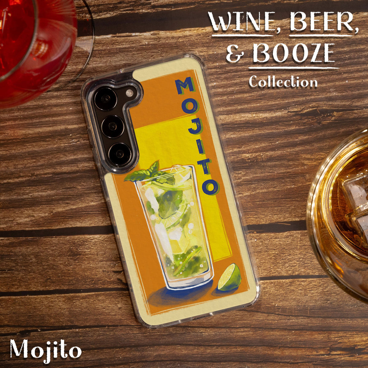 Wine, Beer, & Booze HD Samsung Galaxy S21 Phone Case