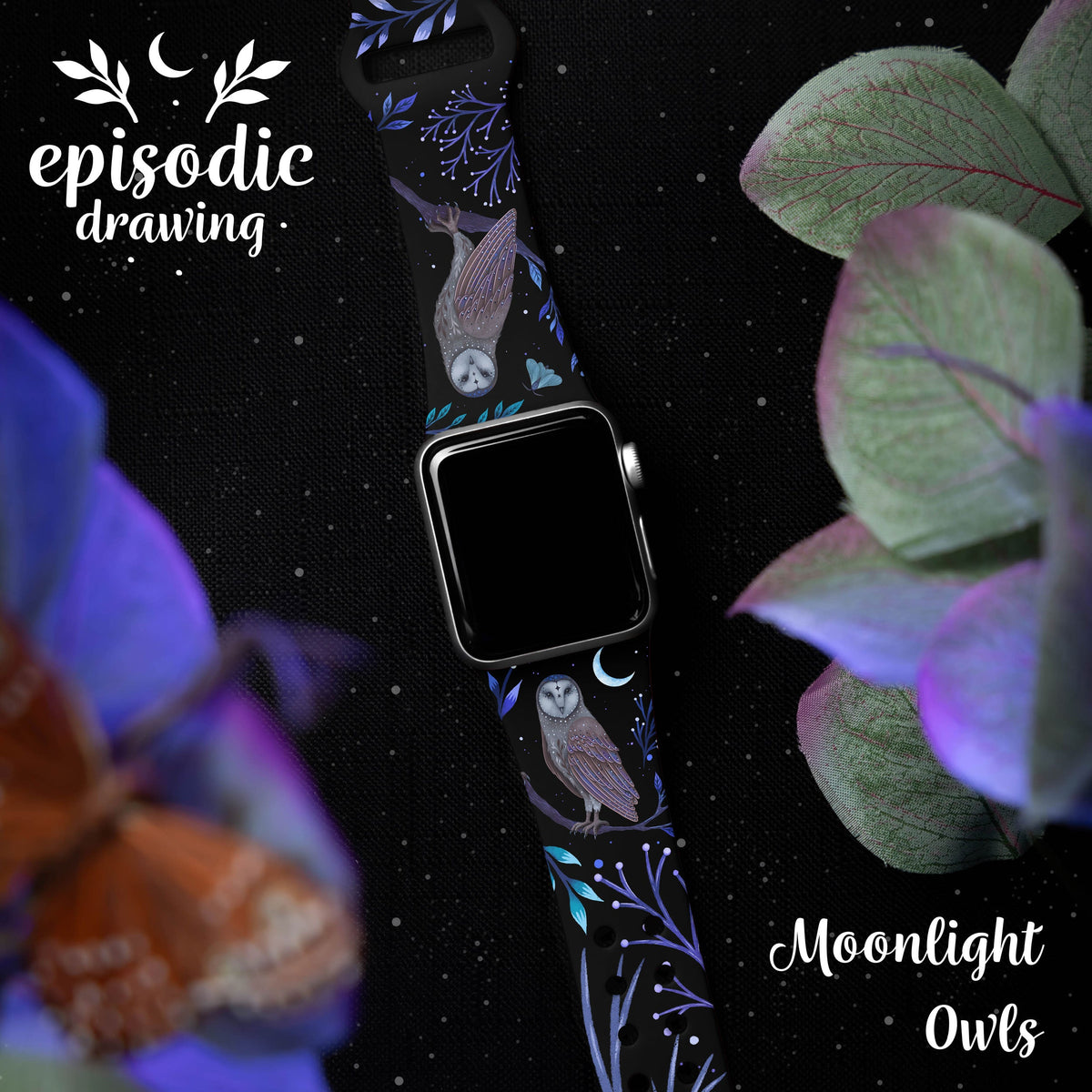 Episodic Drawing Enchanted Collection HD Apple Watch Band