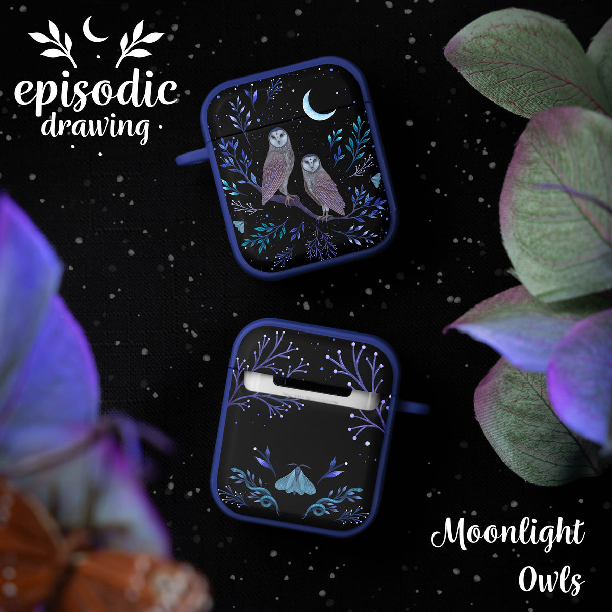 Episodic Drawing Enchanted Collection HDX Apple AirPods Gen 1 & 2 Case Cover