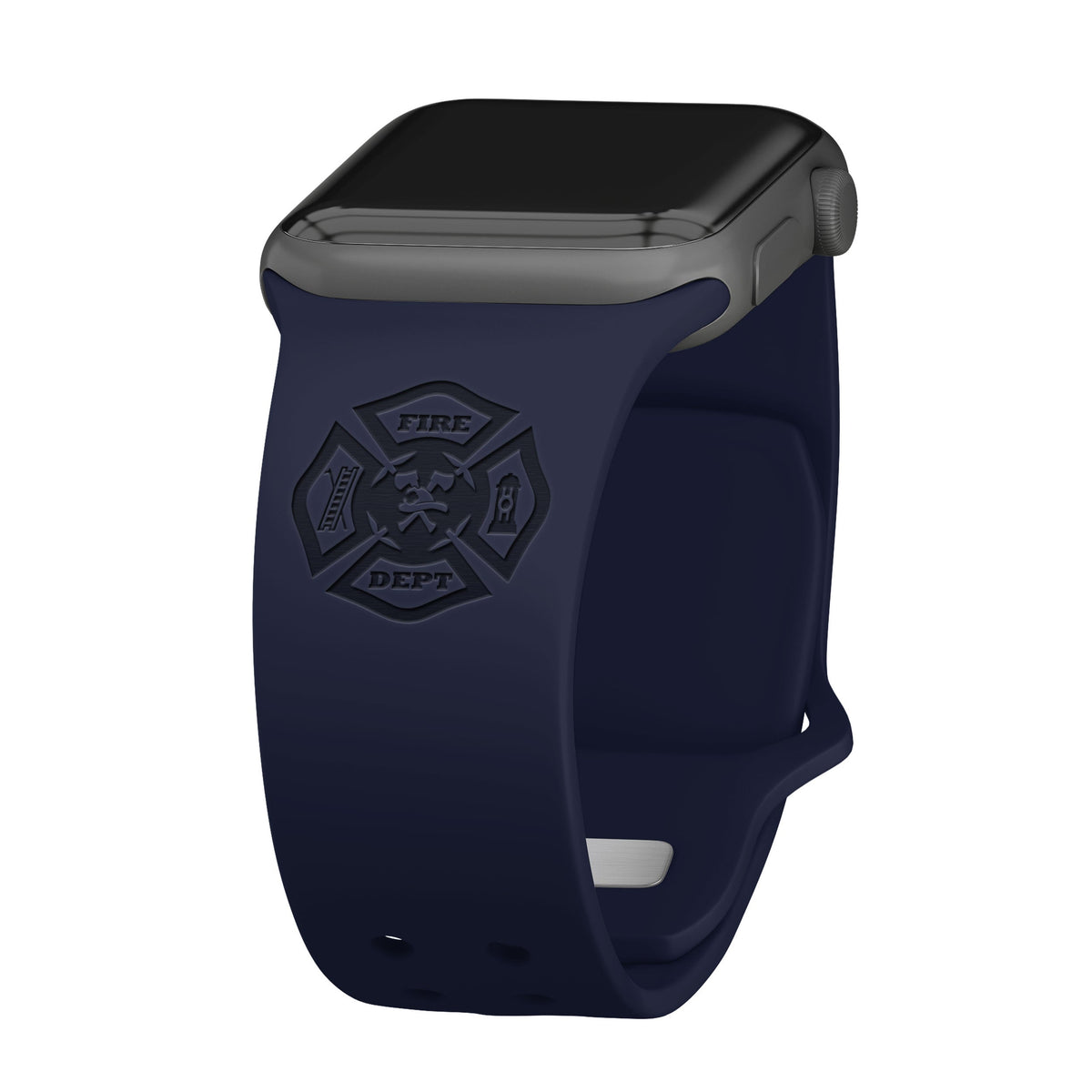 Firefighter First Responder Engraved  Apple Watch Band
