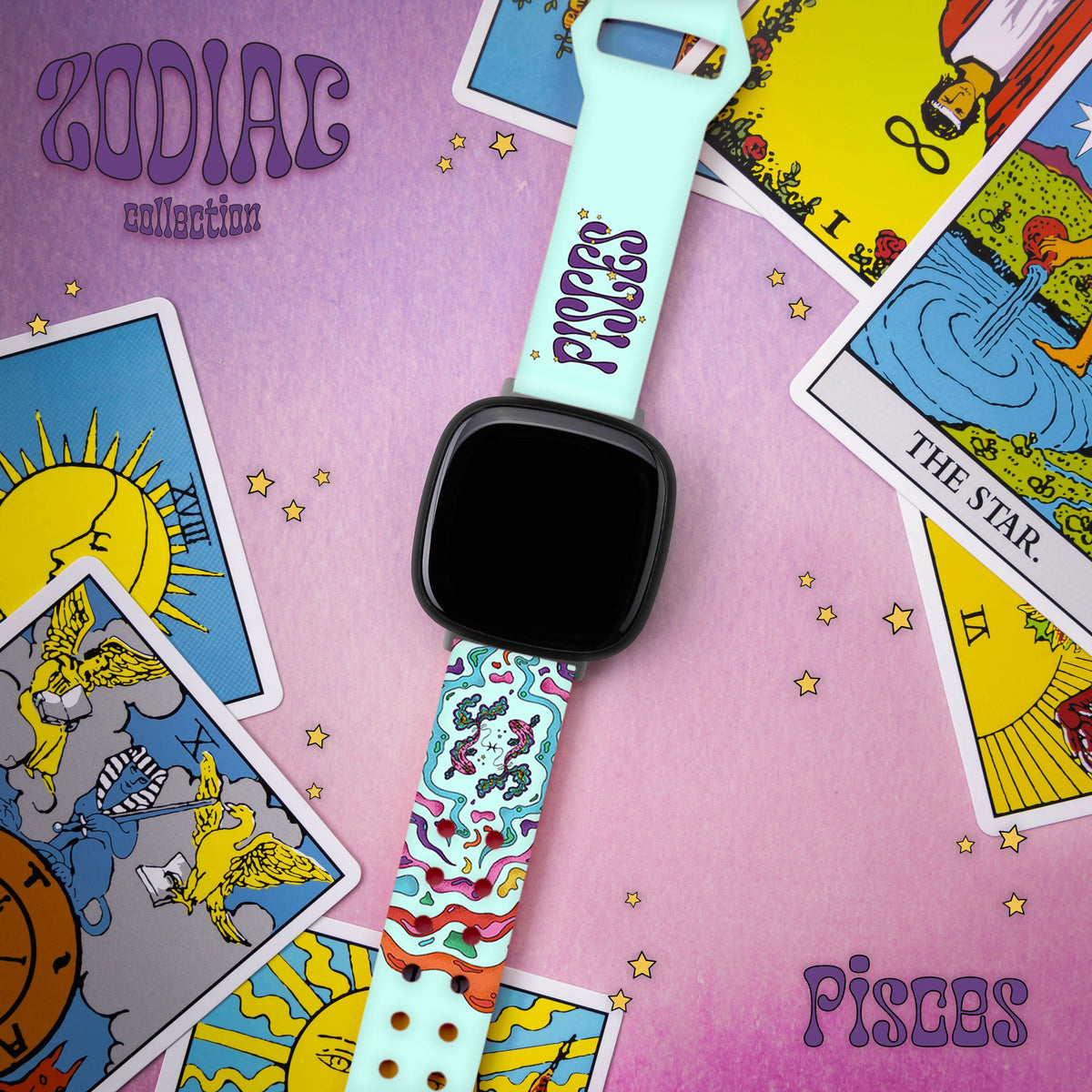 Zodiac Collection HD Fitbit Versa 3 & Sense 1 Watch Band