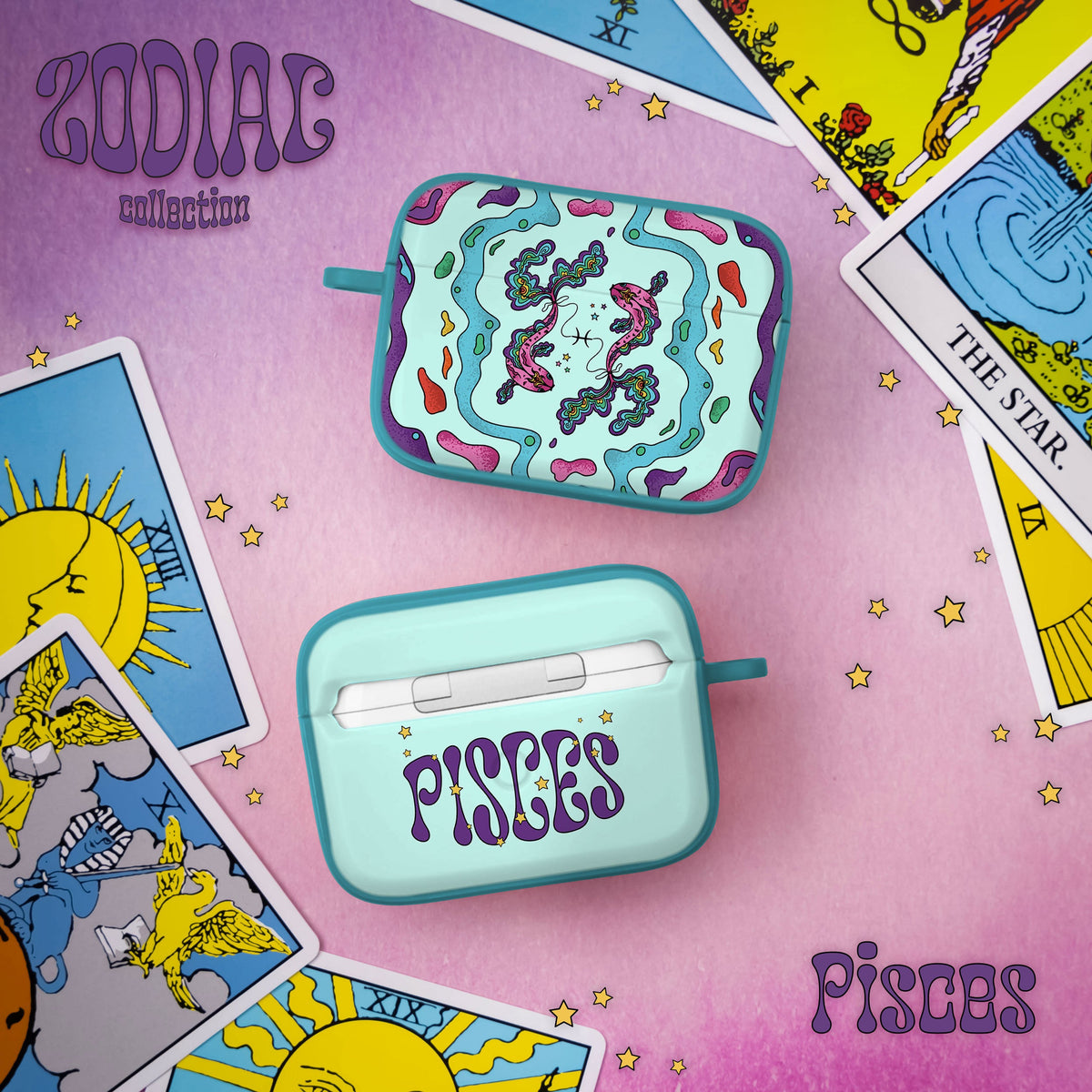 Zodiac Collection HDX Apple AirPods Pro 1 & 2 Case Cover
