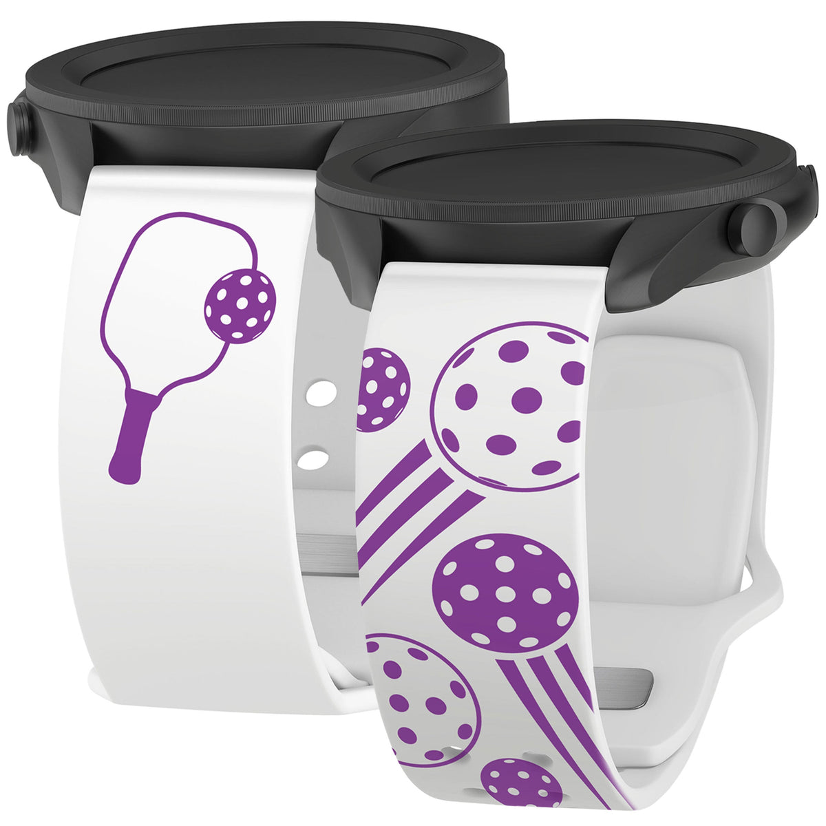 Pickleball Brights HD  Watchband for Samsung, Garmin, Fossil, and More