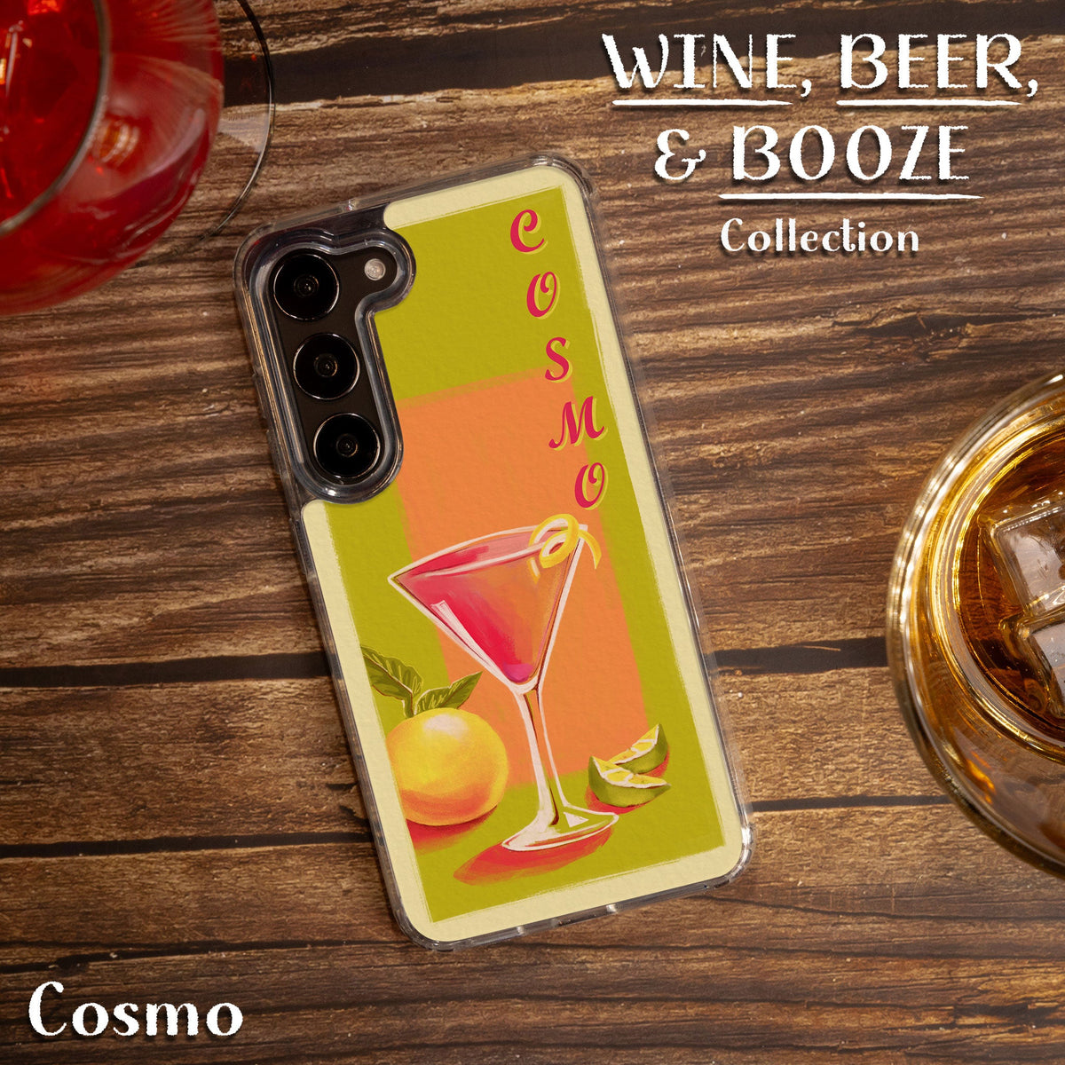 Wine, Beer, & Booze HD Samsung Galaxy S21 Phone Case
