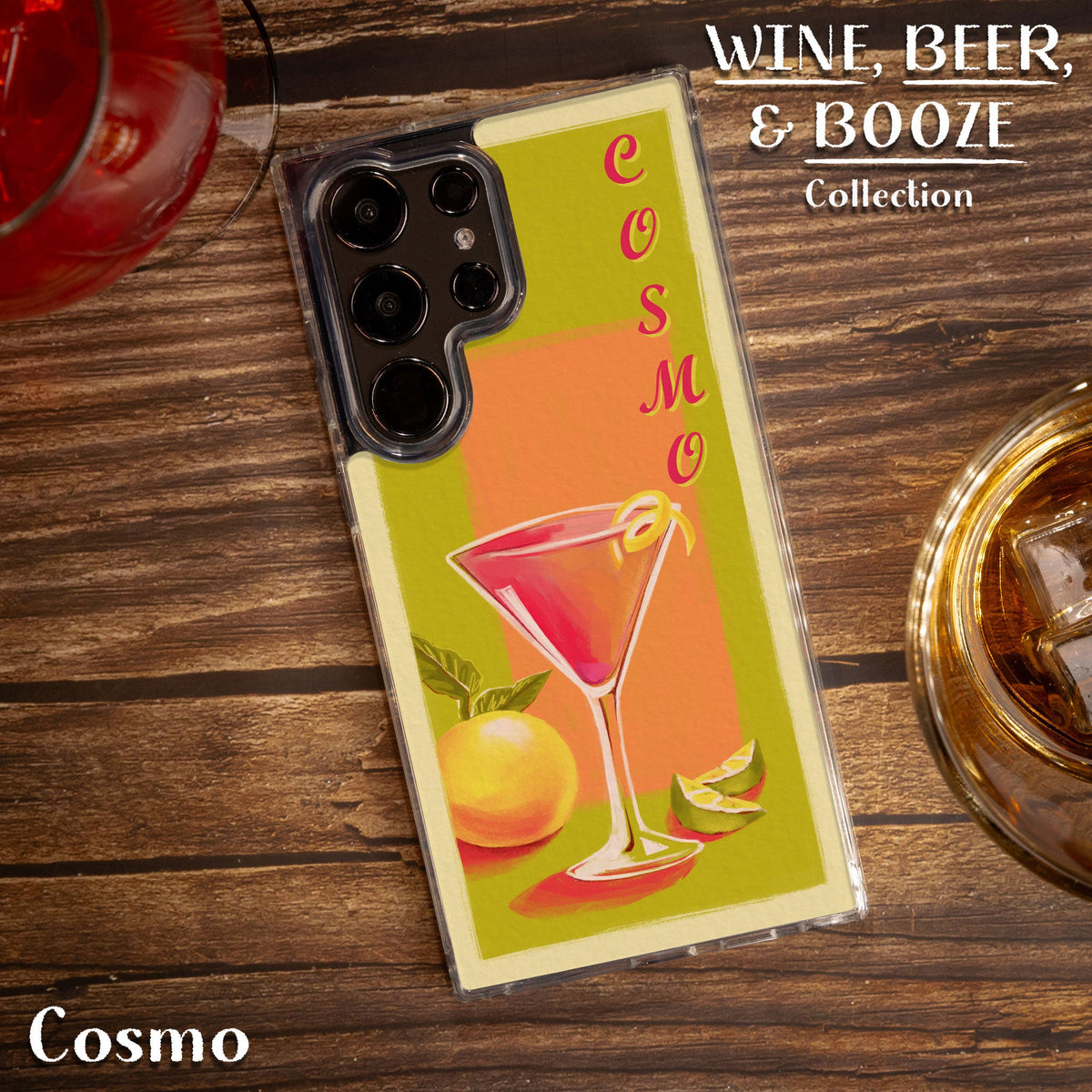 Wine, Beer, & Booze HD Samsung Galaxy S21 Phone Case