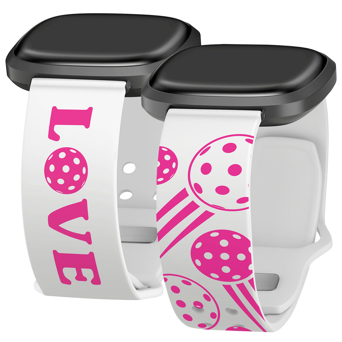 Pickleball Brights HD Fitbit Versa 3 & Sense 1 Watch Band