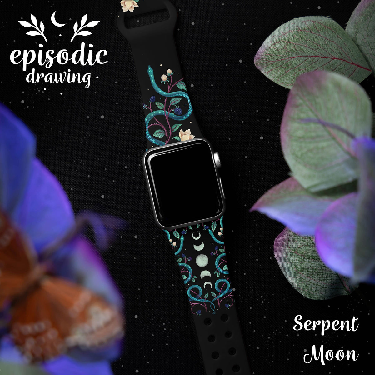 Episodic Drawing Enchanted Collection HD Apple Watch Band