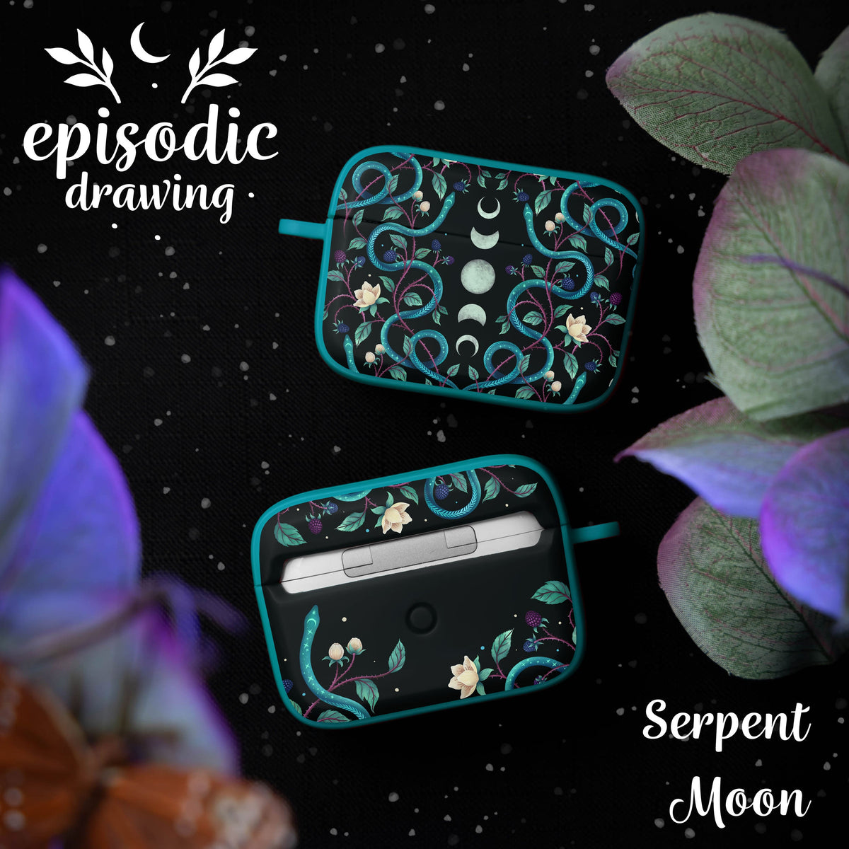 Episodic Drawing Enchanted Collection HDX Apple AirPods Pro 1 & 2 Case Cover