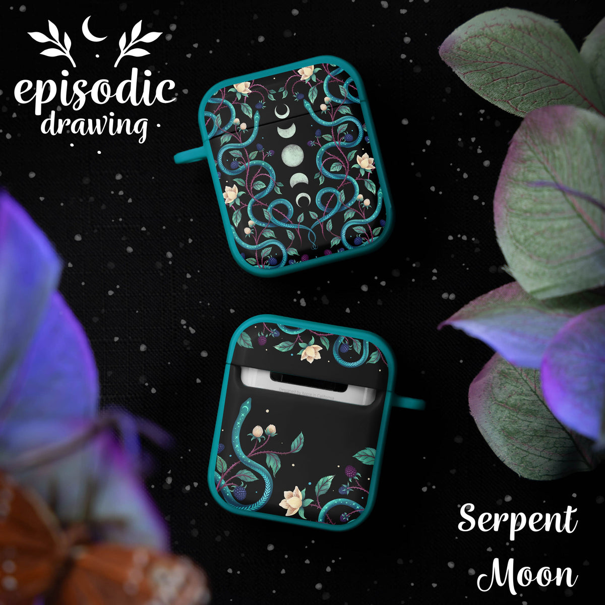 Episodic Drawing Enchanted Collection HDX Apple AirPods Gen 1 & 2 Case Cover