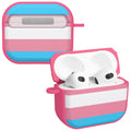 Pride HDX Case Cover Compatible with Apple AirPods Gen 3 - Arleathercraft Bisexual