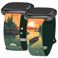 National Parks Voyageurs HD Fitbit Versa 3 & Sense 1 Watch Band - Arleathercraft Short
