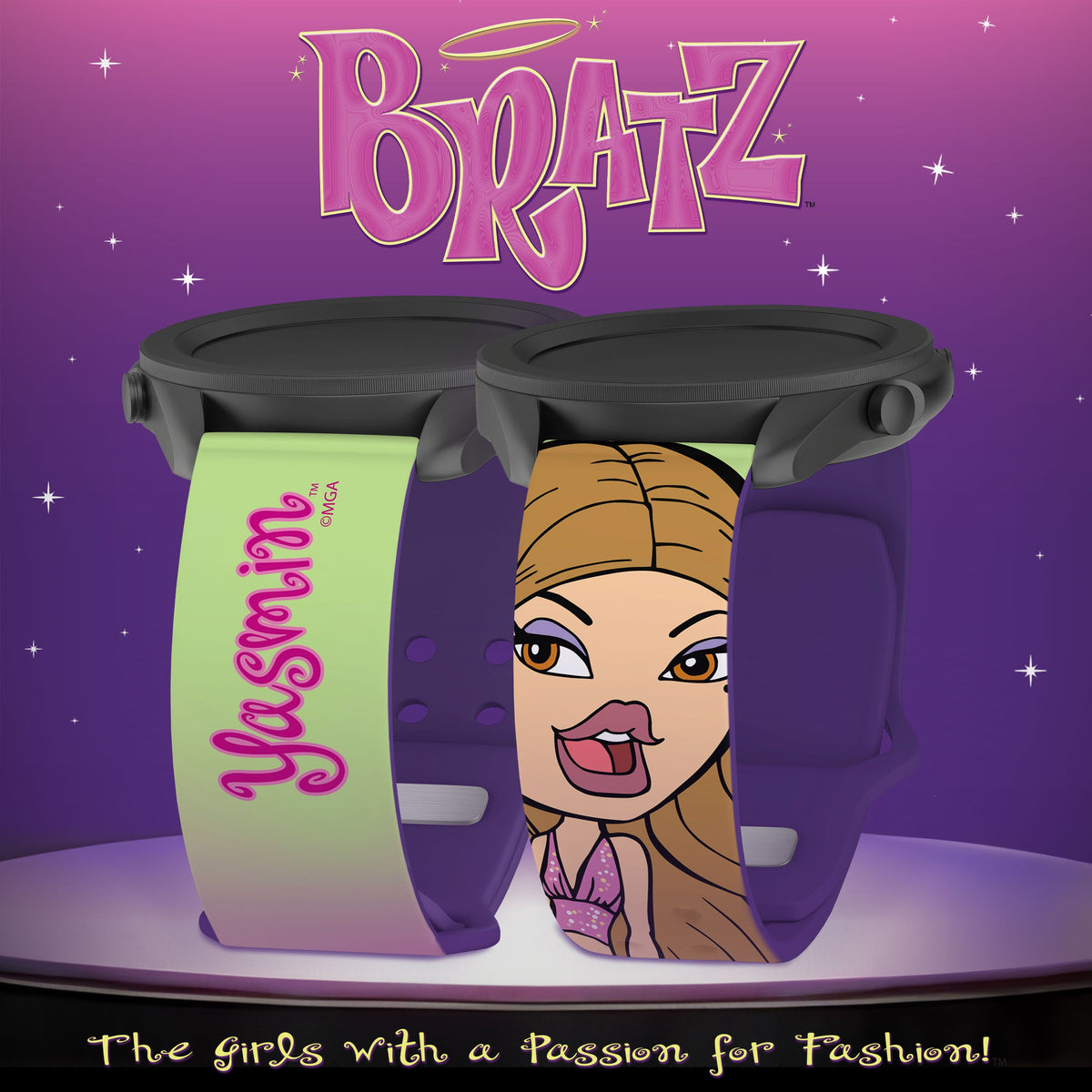 Bratz® Passion For Fashion HD  Watchband for Samsung, Garmin, Fossil, and More