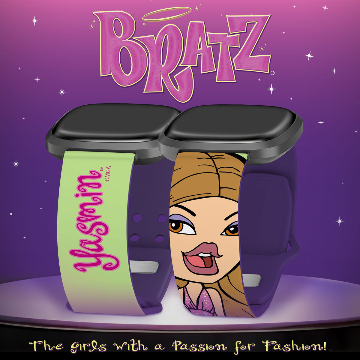 Bratz® Passion For Fashion HD Fitbit Versa 3 & Sense 1 Watch Band