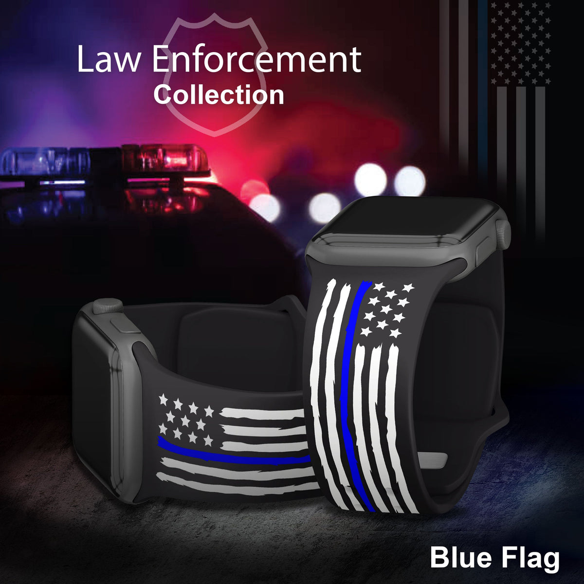 Law Enforcement HD Apple Watch Band