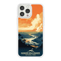 National Parks Hawaii Volcanoes HD Apple iPhone 13 Series Mag-Safe Phone Case - Arleathercraft Hawaii Volcanoes / iPhone 13