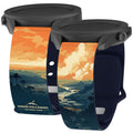 National Parks Hawaii Volcanoes HD Watchband for Samsung, Garmin, Fossil, and More - Arleathercraft Hawaii Volcanoes / 20mm / Short