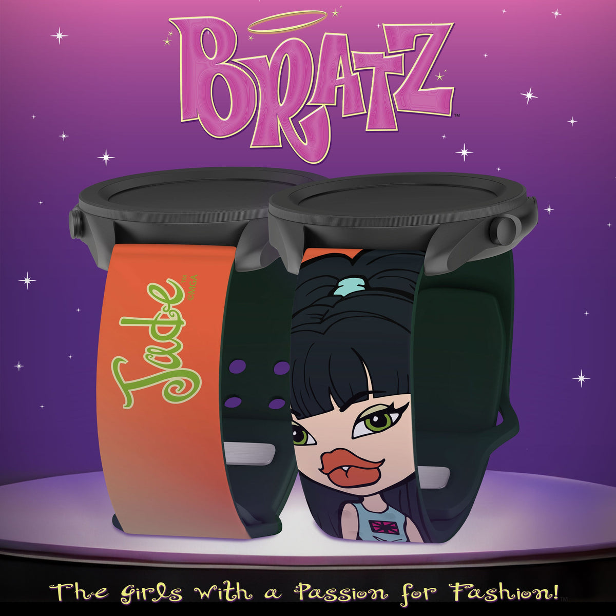Bratz® Passion For Fashion HD  Watchband for Samsung, Garmin, Fossil, and More