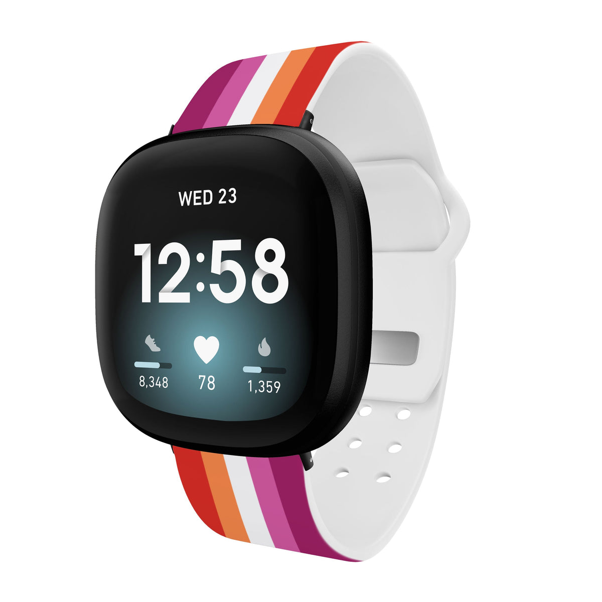 Pride HD Fitbit Versa 3 and Sense Watch Band