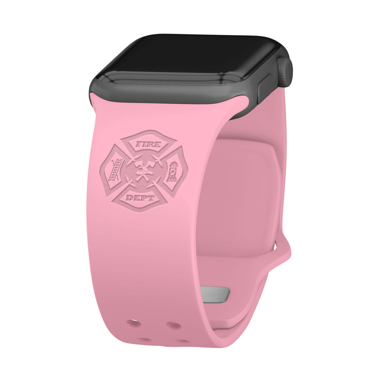 Firefighter First Responder Engraved  Apple Watch Band