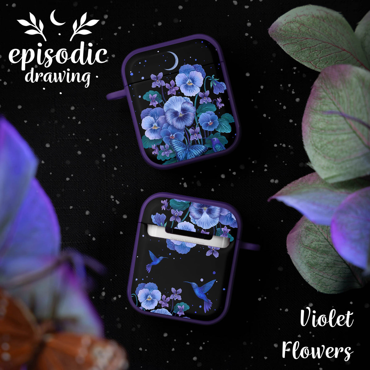 Episodic Drawing Enchanted Collection HDX Apple AirPods Gen 1 & 2 Case Cover