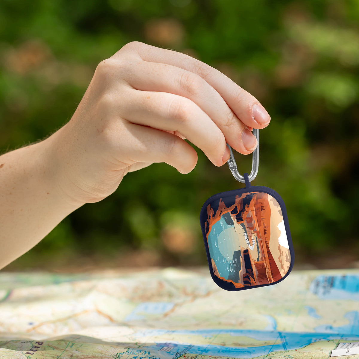 National Parks Hot Springs HDX Apple Airpods Gen 3 Case Cover