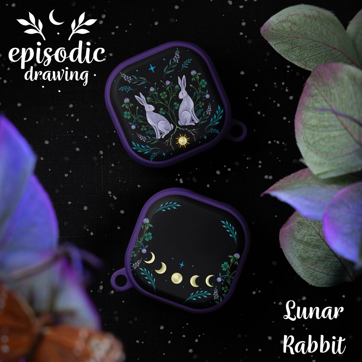 Episodic Drawing Enchanted Collection HDX Samsung Galaxy Buds Pro & Buds Live Case Cover