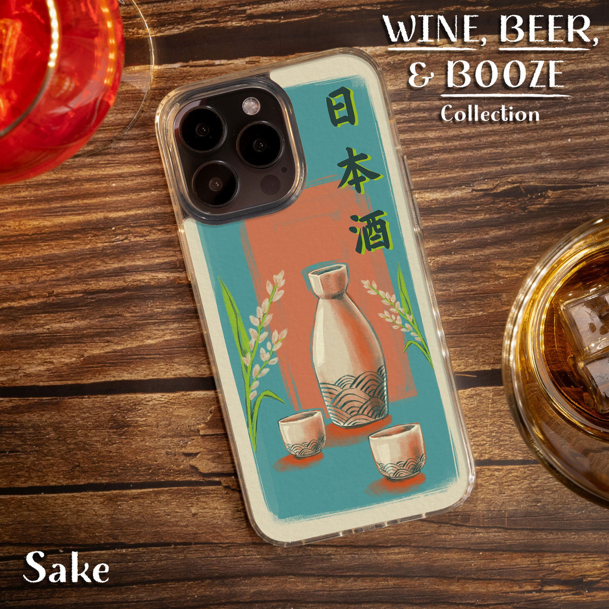 Wine, Beer, & Booze HD Apple iPhone 11 Series Phone Case