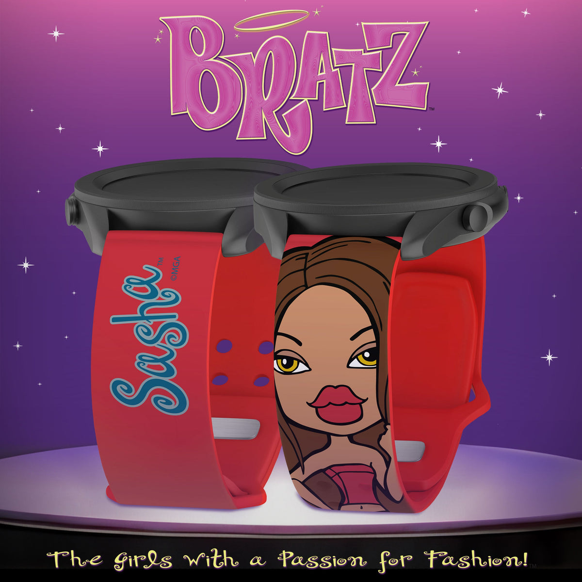 Bratz® Passion For Fashion HD  Watchband for Samsung, Garmin, Fossil, and More