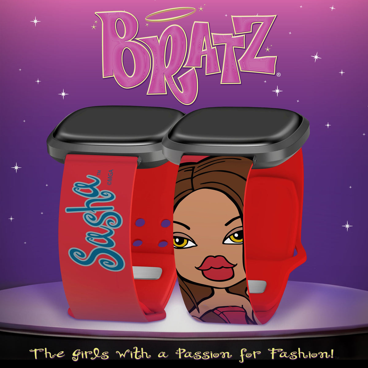 Bratz® Passion For Fashion HD Fitbit Versa 3 & Sense 1 Watch Band