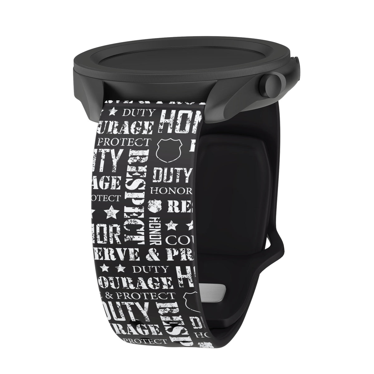 Law Enforcement HD Watchband for Samsung, Garmin, Fossil, and More for Samsung, Garmin, Fossil, and More