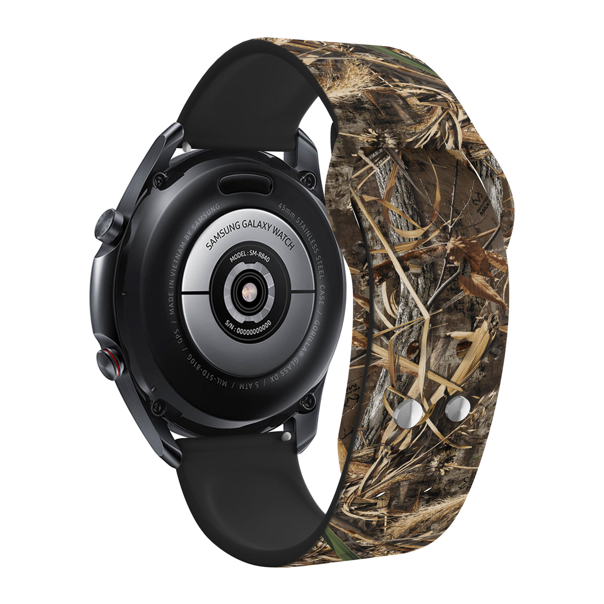 Realtree Max 5 HD  Watchband for Samsung, Garmin, Fossil, and More for Samsung, Garmin, Fossil, and More