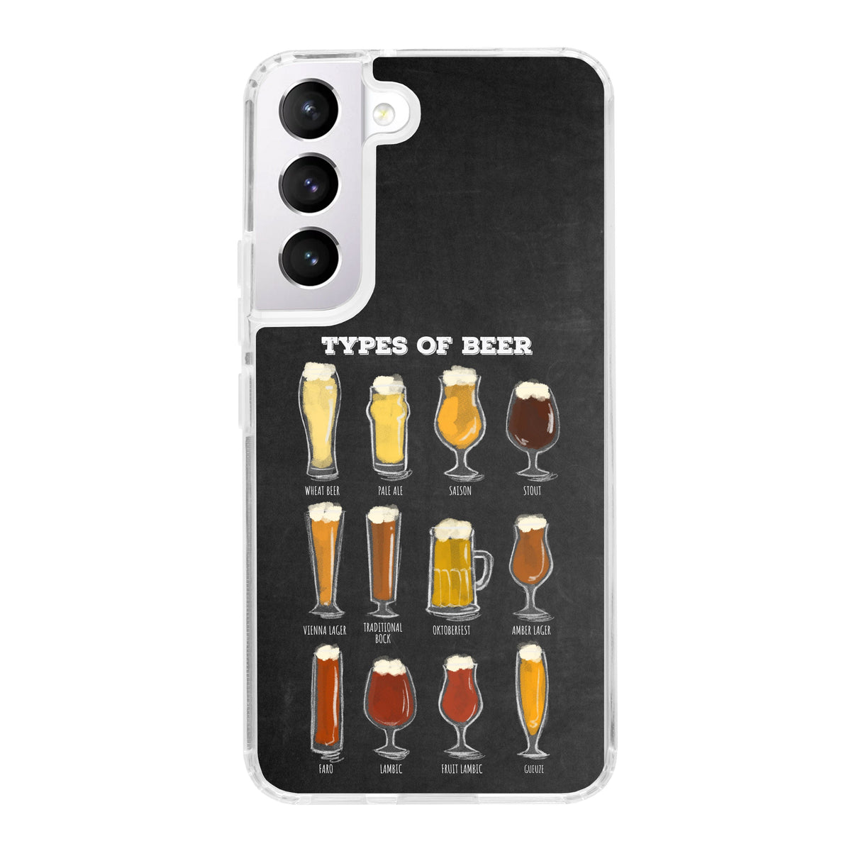 Wine, Beer, & Booze HD Samsung Galaxy S22 Phone Case