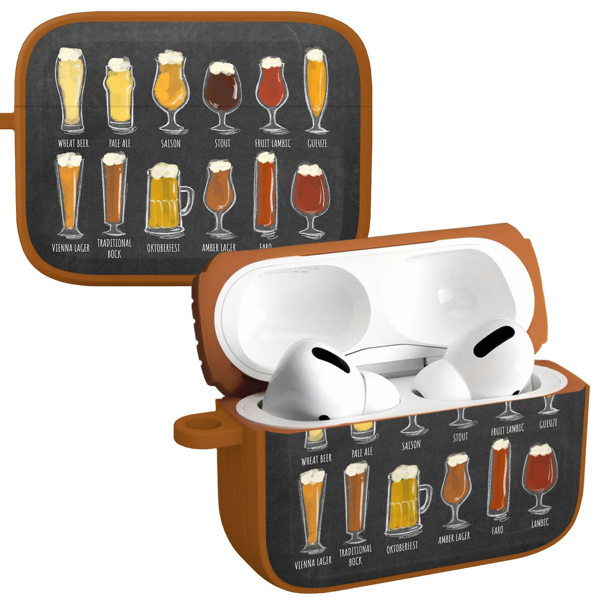 Wine, Beer, & Booze HDX Apple AirPods Pro 1 & 2 Case Cover